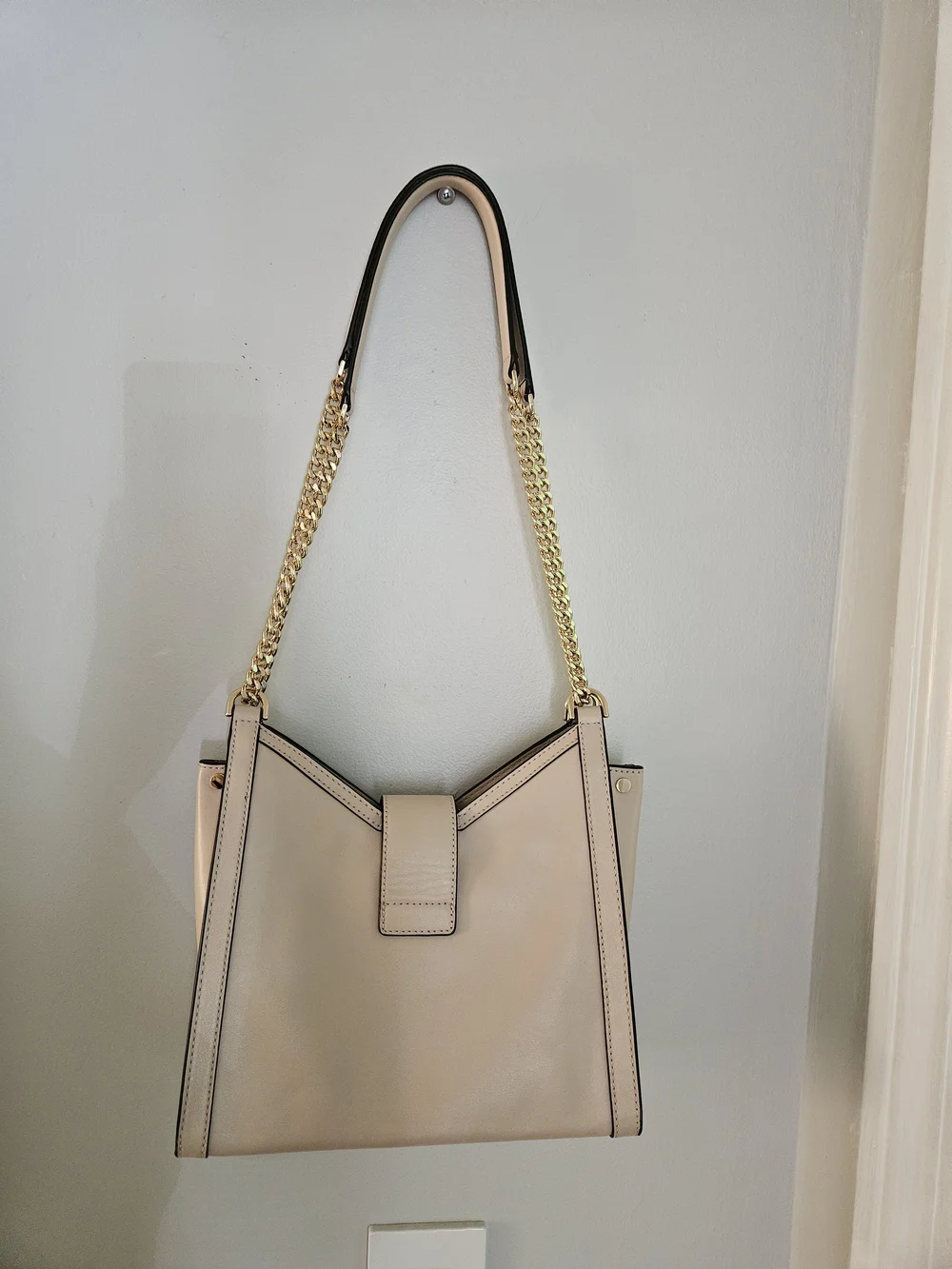 NWT Michael Kors Whitney Leather Chain Strap Tote